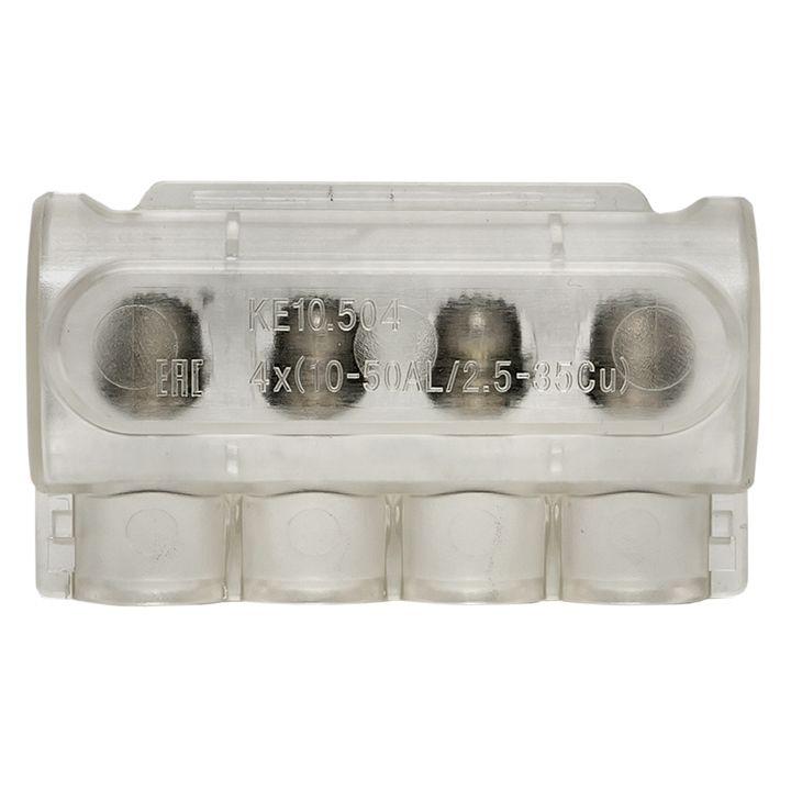 Клеммник для сетей уличного освещения KE10.504 Al 4х10-50/Cu 2.5-35PROxima EKF ke-10.504