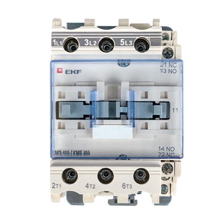 Контактор КМЭ 40А кат. 195.5-253В AC 1НО+1НЗ EKF ctr-s-40-220