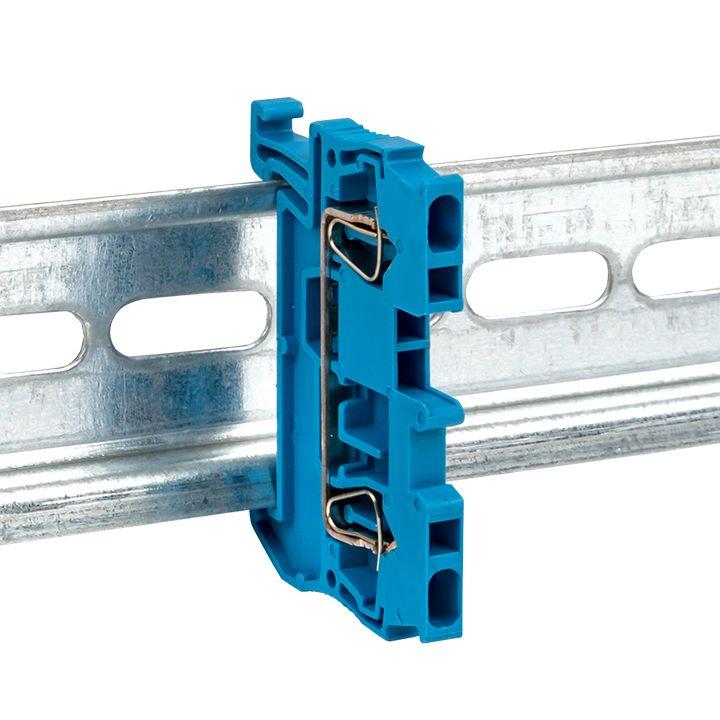 Колодка клеммная ST-2.5 31А пружинная син. EKF plc-jxb-st-2.5-blue