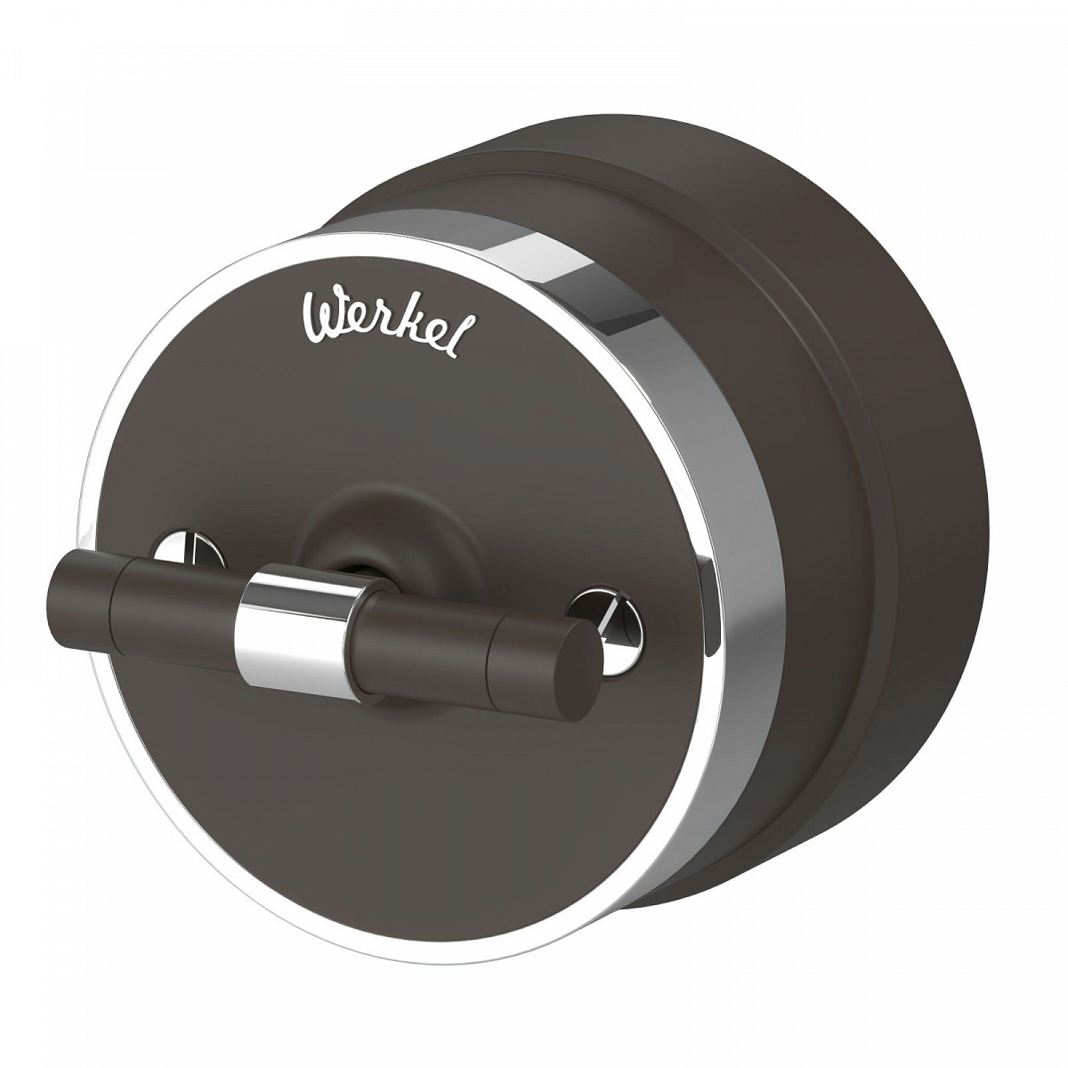 Выключатель на 4 положения двухклавишный Vintage мокко матовый/хром W5822052